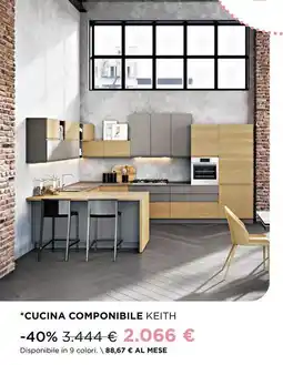 Ricci Casa CUCINA COMPONIBILE KEITH offerta