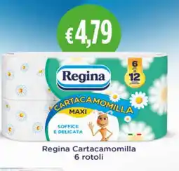 Spazio Conad Regina Cartacamomilla 6 rotoli offerta