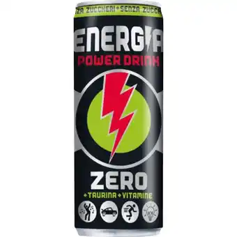 Qui Discount ENERGY POWER DRINK CLASSICO/ZERO PFANNER 250 ML offerta