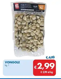 MD Discount VONGOLE kg 1 offerta