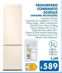 MD Discount FRIGORIFERO COMBINATO ECOFLEX offerta