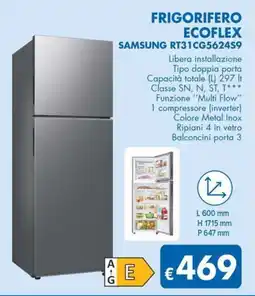 MD Discount FRIGORIFERO ECOFLEX SAMSUNG RT31CG562459 offerta