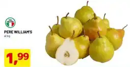 DPiù Pere william's offerta
