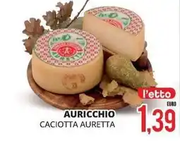 Mazzeo Giocattoli AURICCHIO CACIOTTA AURETTA offerta