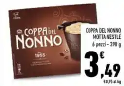 Conad COPPA DEL NONNO MOTTA NESTLÉ 6 pezzi – 390 g offerta