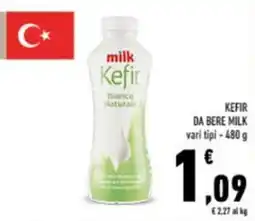Conad KEFIR DA BERE MILK vari tipi - 480 g offerta