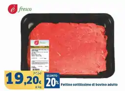 Sigma Fettine sottilissime di bovino adulto offerta