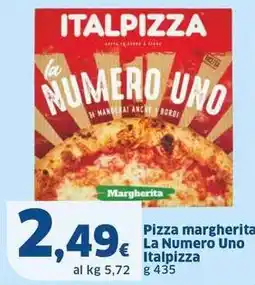 Sigma Pizza margherita La Numero Uno Italpizza offerta