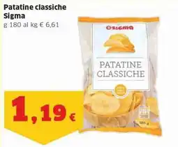 Sigma Patatine classiche Sigma offerta