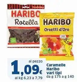 Sigma Caramelle Haribo vari tipi offerta