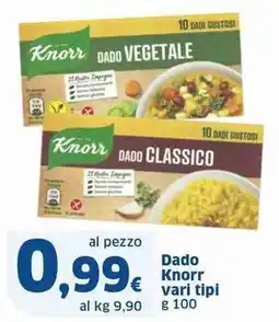 Sigma Dado Knorr vari tipi offerta