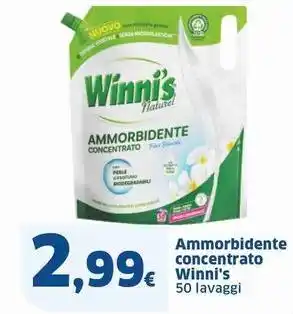 Sigma Ammorbidente concentrato Winni's 50 lavaggi offerta