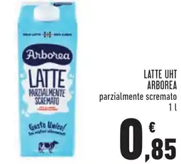 Conad LATTE UHT ARBOREA parzialmente scremato 1 l offerta