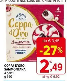 Iperal Coppa d'oro SAMMONTANA offerta