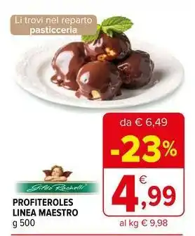 Iperal Profiteroles LINEA MAESTRO offerta