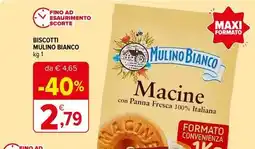 Iperal Biscotti MULINO BIANCO offerta