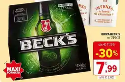 Iperal Birra BECK'S offerta