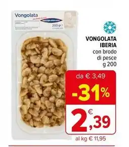 Iperal VONGOLATA iberia offerta