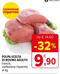 Iperal Polpa scelta di bovino adulto offerta