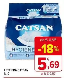 Iperal Lettiera CATSAN offerta