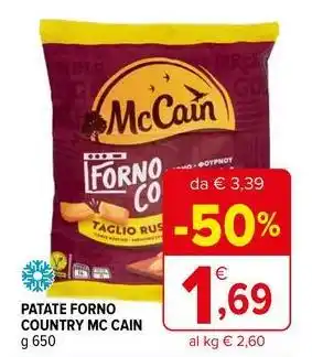 Iperal Patate forno country MC CAIN offerta