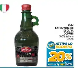 Iperal Olio extra vergine di oliva COPPINI offerta
