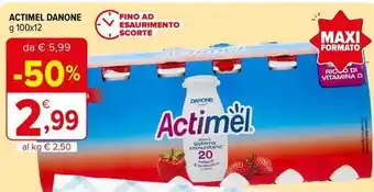 Iperal Actimel DANONE offerta