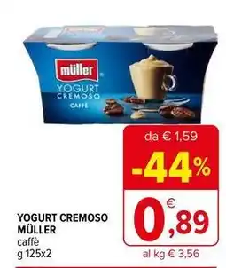 Iperal Yogurt cremoso MÜLLER offerta