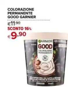Iperal COLORAZIONE PERMANENTE GOOD GARNIER offerta