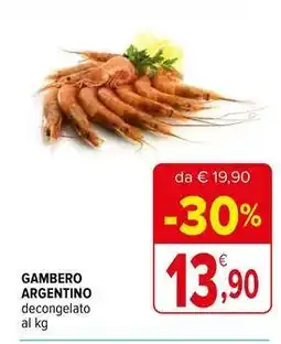 Iperal Gambero argentino offerta