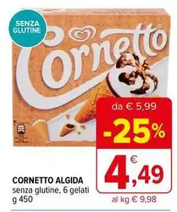 Iperal Cornetto ALGIDA offerta