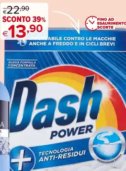 Iperal DETERSIVO LAVATRICE IN POLVERE DASH 51 lavaggi offerta