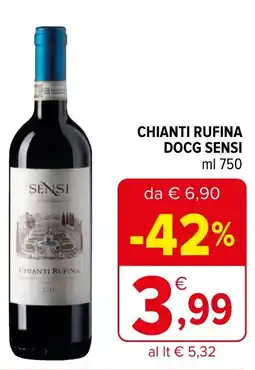 Iperal Chianti rufina docg SENSI offerta