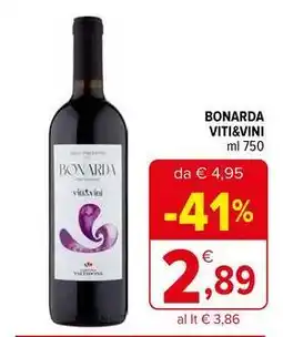 Iperal Bonarda VITI&VINI offerta