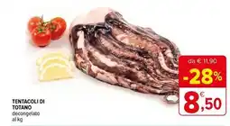 Iperal Tentacoli di totano decongelato offerta