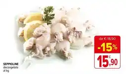 Iperal Seppioline decongelate offerta