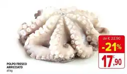 Iperal Polpo fresco arricciato offerta