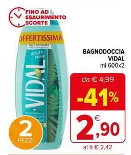 Iperal Bagnodoccia VIDAL offerta