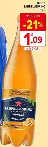 Iperal Bibite SANPELLEGRINO offerta