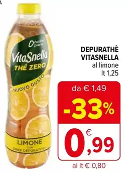 Iperal Depurathè VITASNELLA offerta