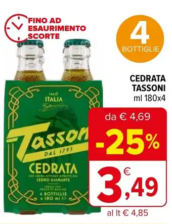 Iperal Cedrata TASSONI offerta