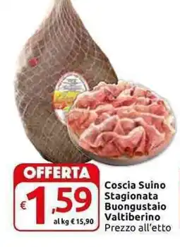 Carrefour Express Coscia Suino Stagionata Buongustaio Valtiberino offerta