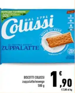 Conad Biscotti colussi offerta