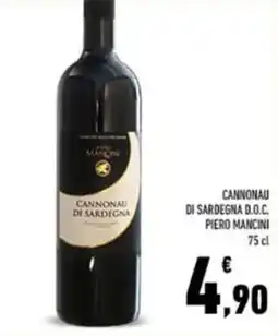Conad Cannonau di sardegna d.o.c. piero mancini offerta