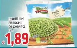 Piselli fini Freschi di Campo