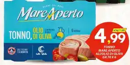 Vivo Supermercati Tonno mare aperto all'olio di oliva offerta
