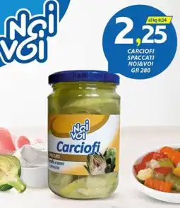 Vivo Supermercati Carciofi spaccati NOI&VOI offerta