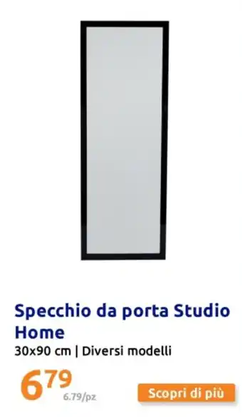 Action Specchio da porta Studio Home offerta