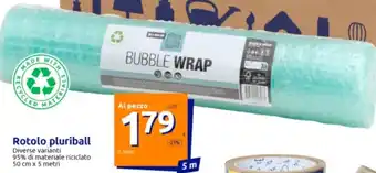 Action Rotolo pluriball offerta