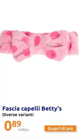 Action Fascia capelli Betty's offerta